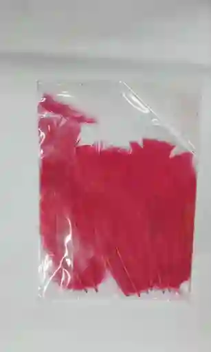 Plumas Surtidas ( Color Fucsia )