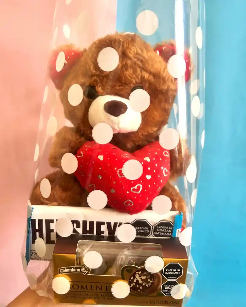 Oso Con Chocolates