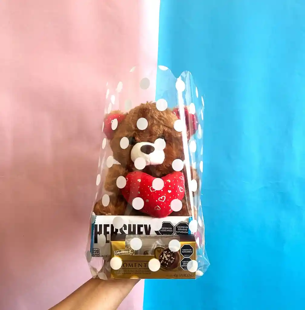 Oso Con Chocolates