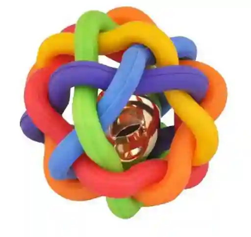 Pelota Nudo Colores Cascabel - Mediana