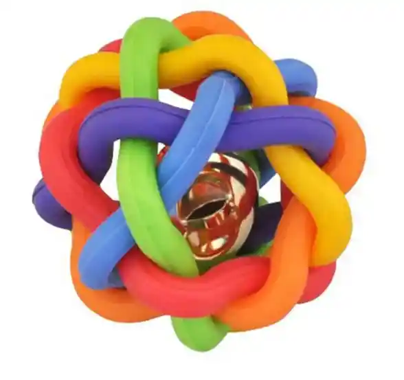 Pelota Nudo Colores Cascabel - Mediana