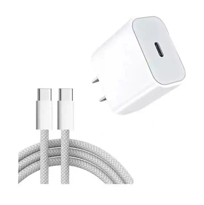 Cargador Carga Rápida 35w Tipo C Para Iphone 15/16/17