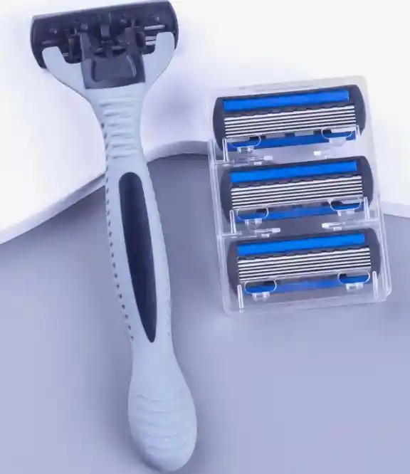 Maquila De Afeitar Acero Inoxidable 6 Cuchillas