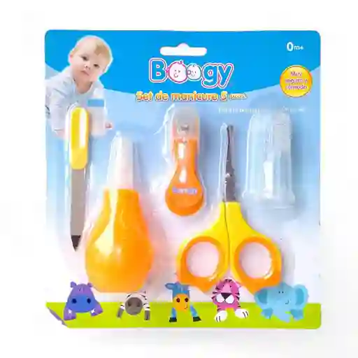 Kit Set Cirugía Cuidado Bebe Cortauñas Salud 5 Piezas Ref. 17458 Unisex Niño