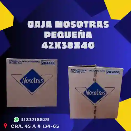 Cajas Nosotras Pequeñas 42x38x40
