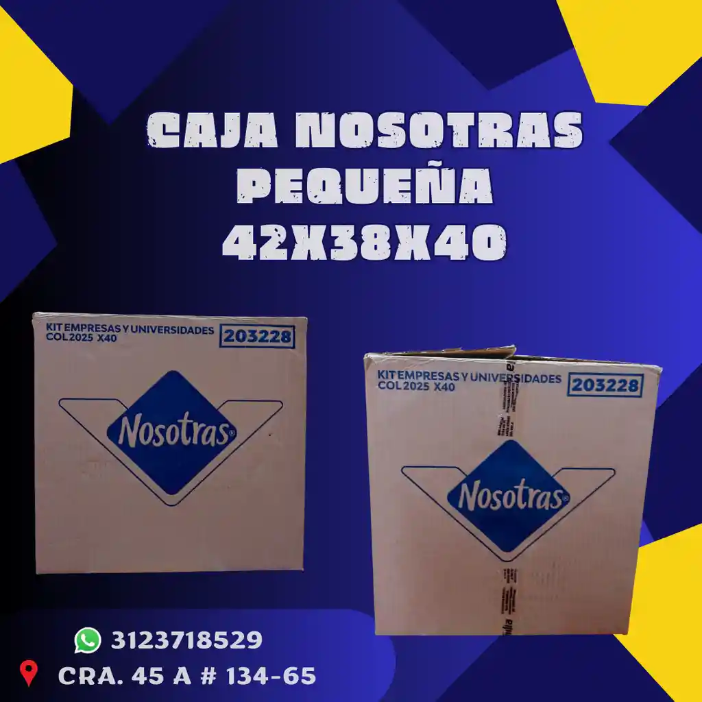 Cajas Nosotras Pequeñas 42x38x40