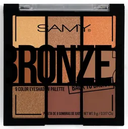 Samy Paleta Sombra De Ojos X9 Bronze 2