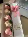 Caja De 5 Fresas Con Chocolate