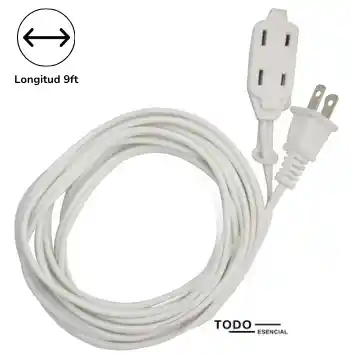 Extensión Eléctrica 9ft - 2.7m