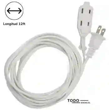 Extensión Eléctrica Titanium 3.7 Metros/12 Ft