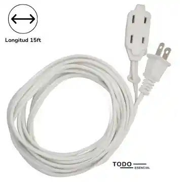 Extensión Eléctrica Titanium 15ft / 4.5m