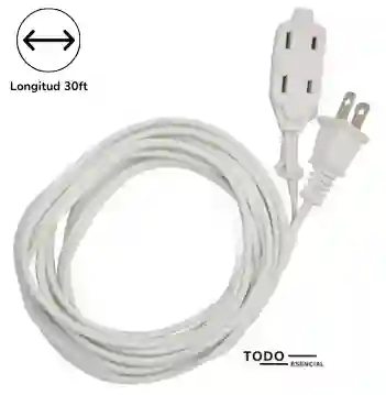 Extensión Eléctrica 30ft / 9.1m