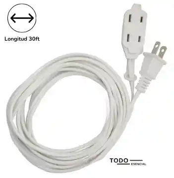 Extensión Eléctrica 30ft / 9.1m