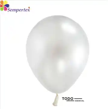 Globos Sempertex Bombas 50 Unidades Satin Blanco