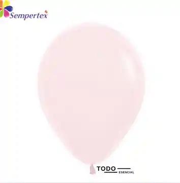 Globos Sempertex Bombas 50 Unidades Mate Rosado