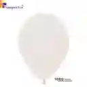 Globos Sempertex Bombas 50 Unidades Fashion Blanco