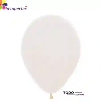 Globos Sempertex Bombas 50 Unidades Fashion Blanco