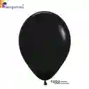 Globos Sempertex Bombas 50 Unidades Fashion Negro