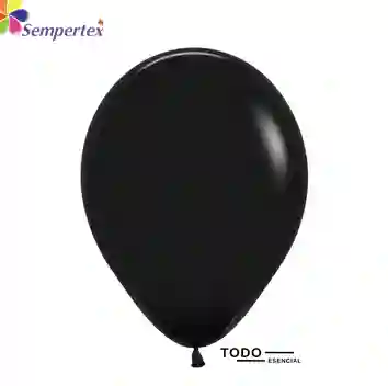 Globos Sempertex Bombas 50 Unidades Fashion Negro