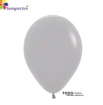 Globos Sempertex Bombas 50 Unidades Fashion Gris