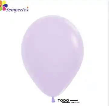 Globos Sempertex Bombas 50 Unidades Pastel Mate Lila