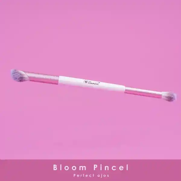 Bloomshell Brocha 2 En 1 Para Ojos