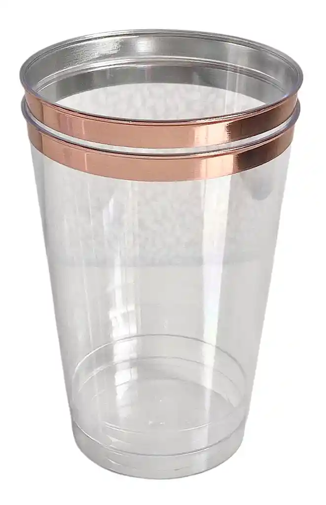Vasos Oro Rosa 12 Onzas