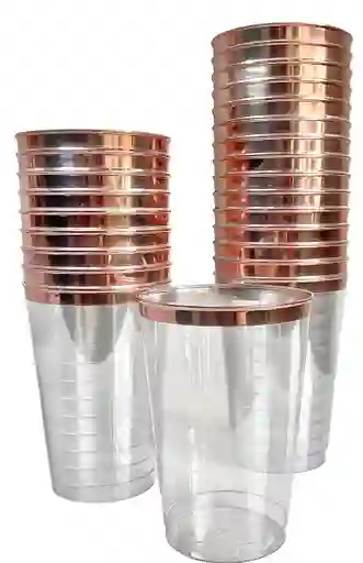 Vasos Oro Rosa 12 Onzas