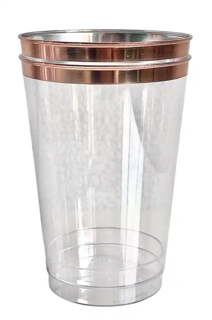 Vasos Oro Rosa 12 Onzas