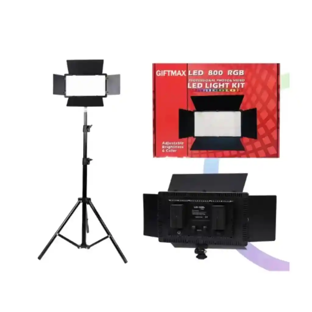Panel De Luz Led Profesional 800rgb