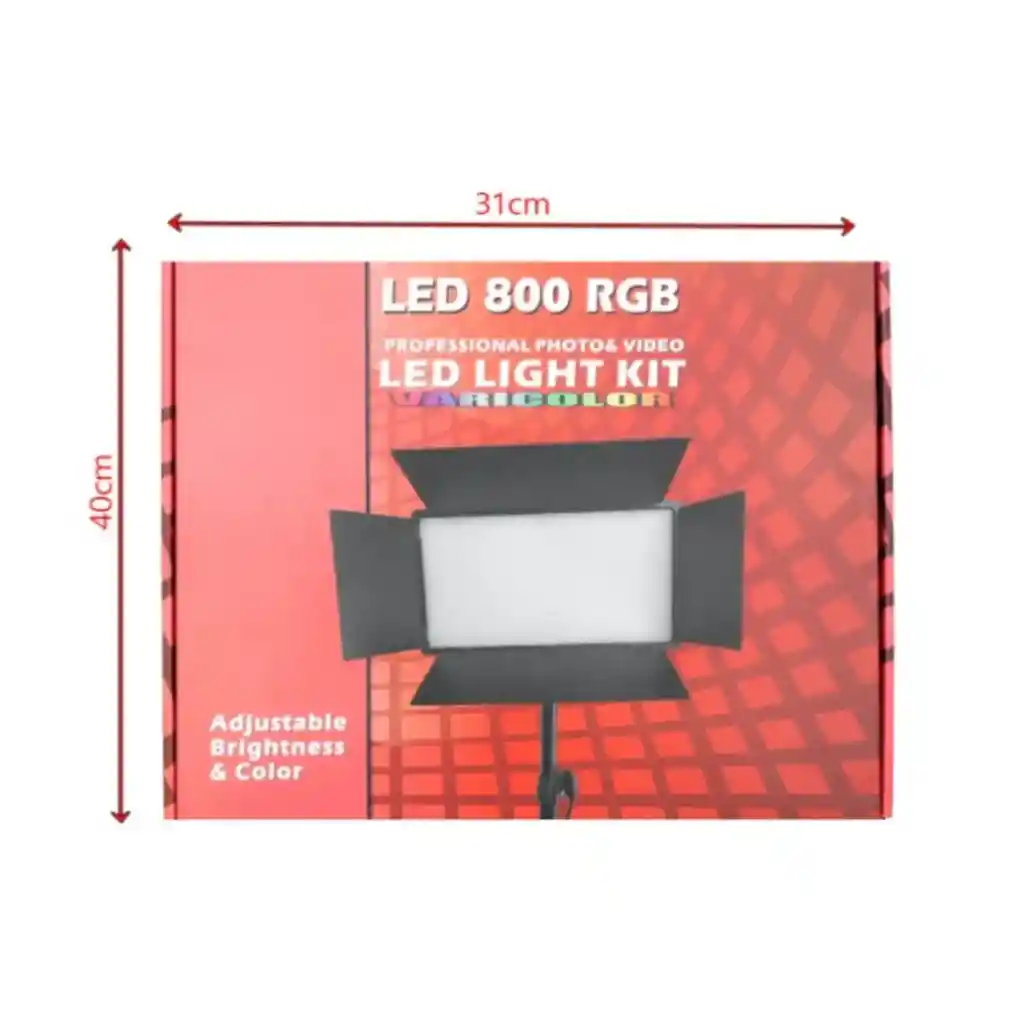 Panel De Luz Led Profesional 800rgb