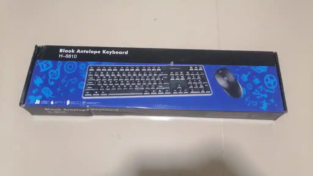 Combo Teclado Y Mouse Alambrico