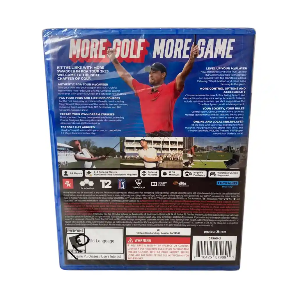 Pga Tour 2k23 Para Ps5 Nuevo Fisico