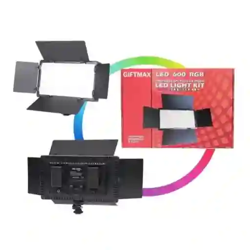 Panel De Luz Led Profesional 600rgb