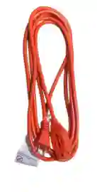 Extension Corriente 3 Mts Naranja
