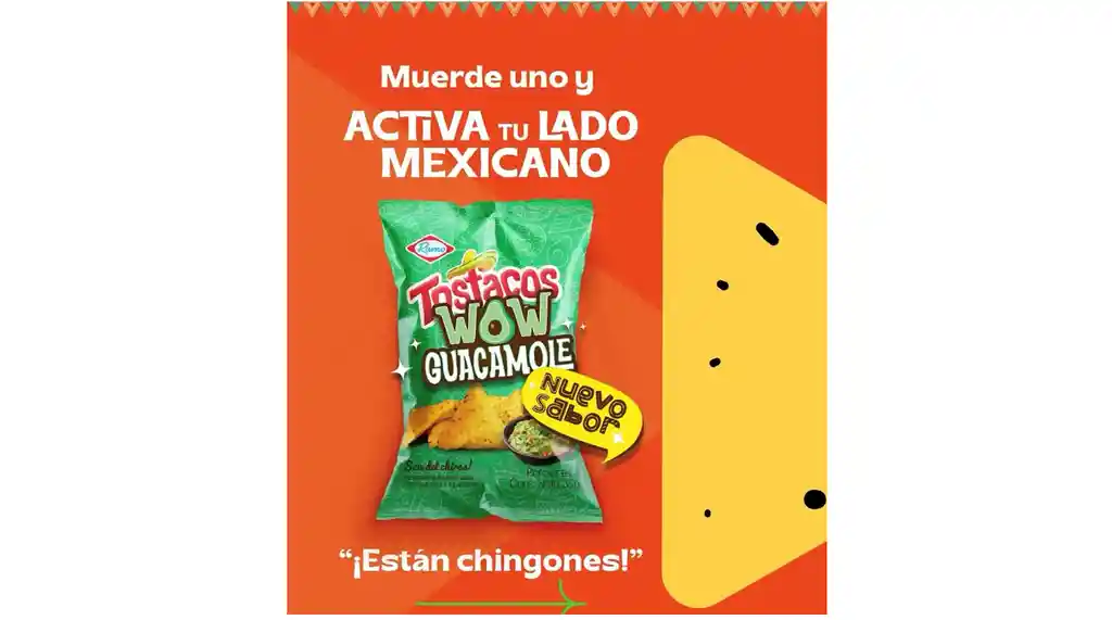Tostacos Wow Guacamole 185g