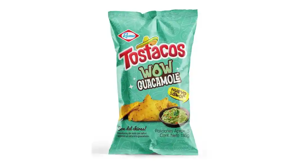 Tostacos Wow Guacamole 185g