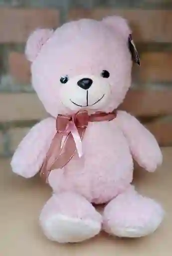 Peluche Oso Rosa 35cm