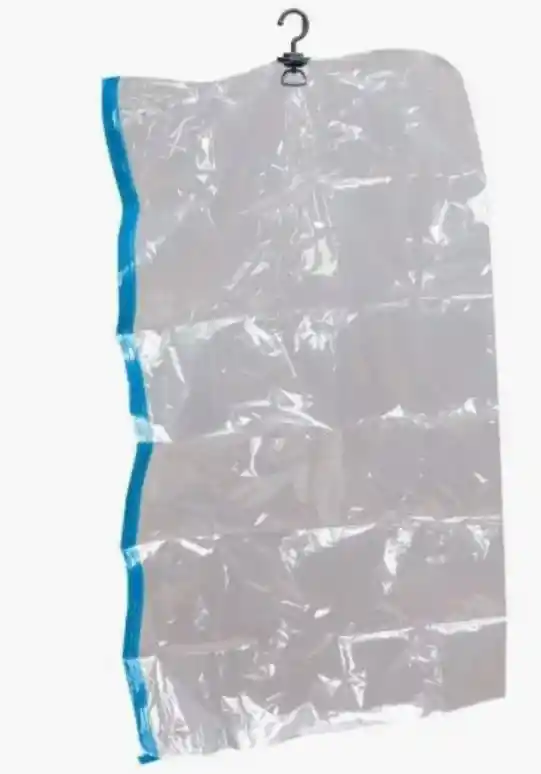 9 Bolsas Ahorradora De Espacio O De Empaque Al Vacio + Bomba