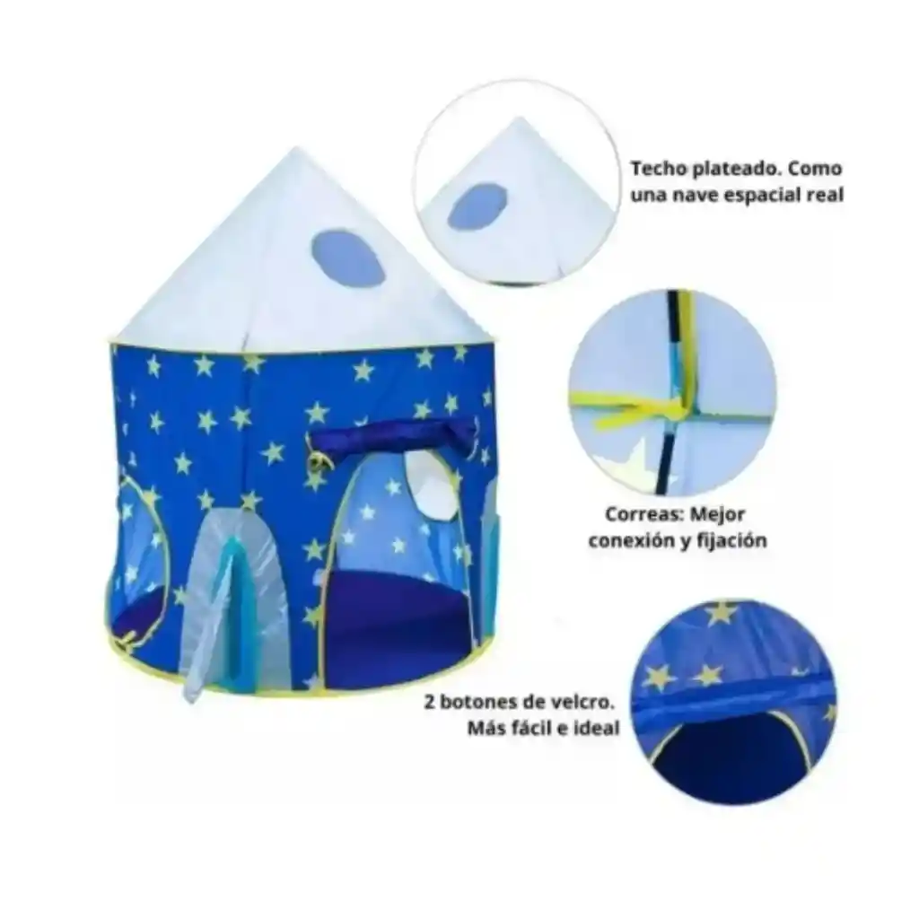 Carpa Castillo Para Niños 3en1 Ys-m502