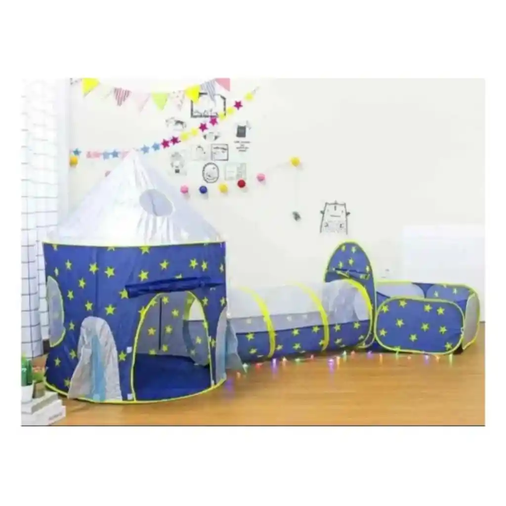 Carpa Castillo Para Niños 3en1 Ys-m502