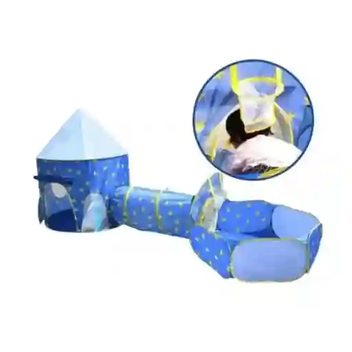 Carpa Castillo Para Niños 3en1 Ys-m502