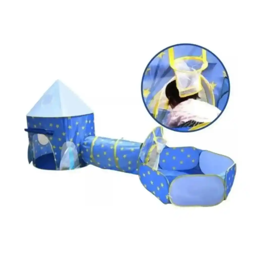 Carpa Castillo Para Niños 3en1 Ys-m502