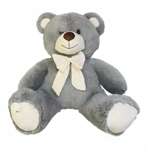 Oso Grande De Peluche Gris