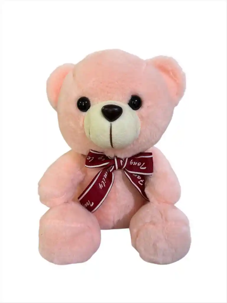 Osito Rosado De Peluche