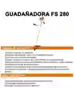 Desbrozadora Desmalezadora Stihl Fs 280 2.5 Hp Con Cuchilla Y Cabezal Uso Profesional