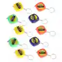 Metro Llavero Multicolor Para Regalos Fiestas X 12 Unidades