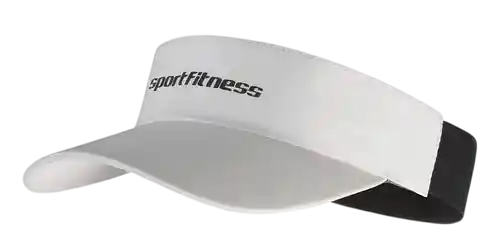 Visera Deportiva Care Blanca Sporfitness