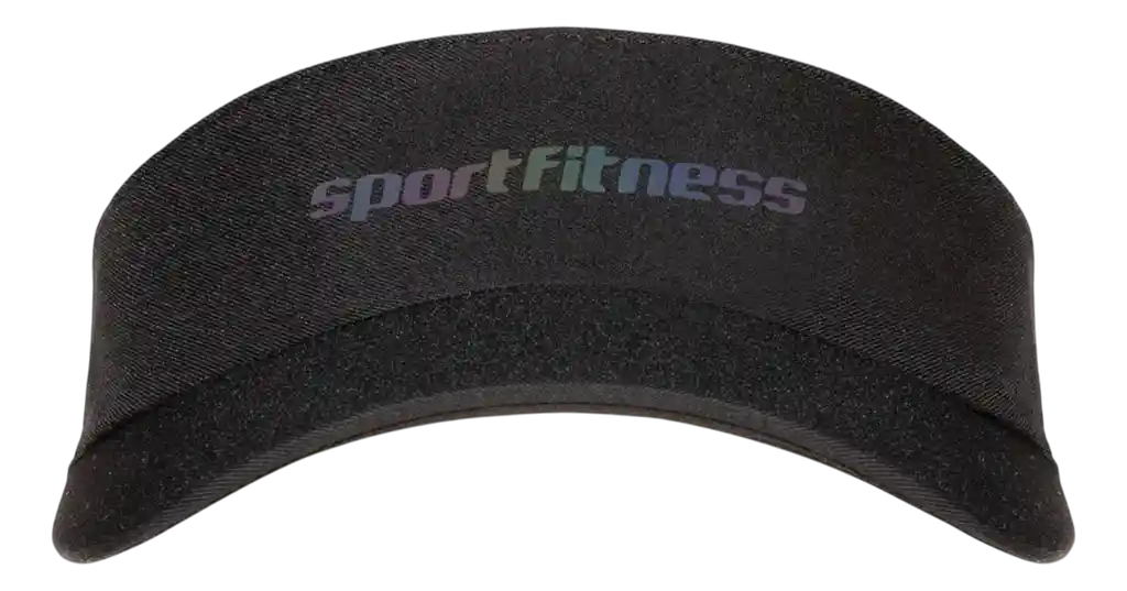 Visera Deportiva Care Negra Sporfitness