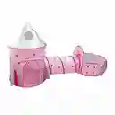 Carpa Castillo Para Niños 3en1 Rosa Ys-m502